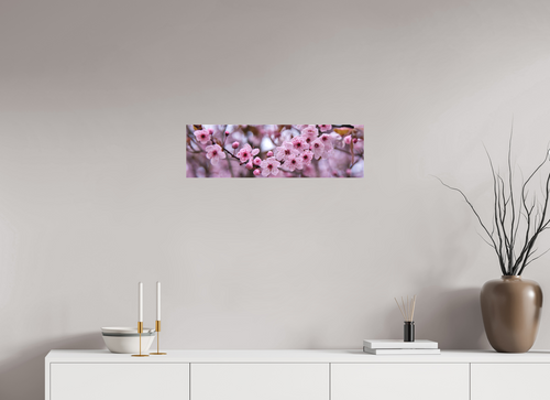 70 x 20 cm, Canvas Cherry Blossom Whisper – Spring’s Gentle Moment