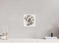 20 x 20 cm, Poster Tiger in the Mist – Silent Strength