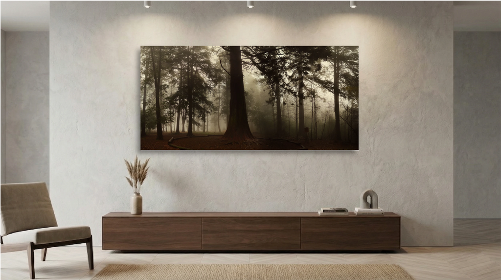 Misty Forest Tree – Atmospheric Fine Art Print